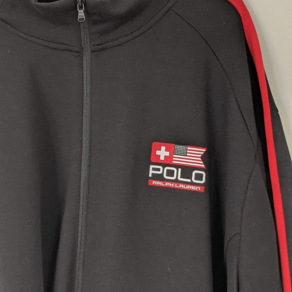 Polo Ralph Lauren Mens Swiss Flag Jacket 4XT NWOT - Picture 2 of 10